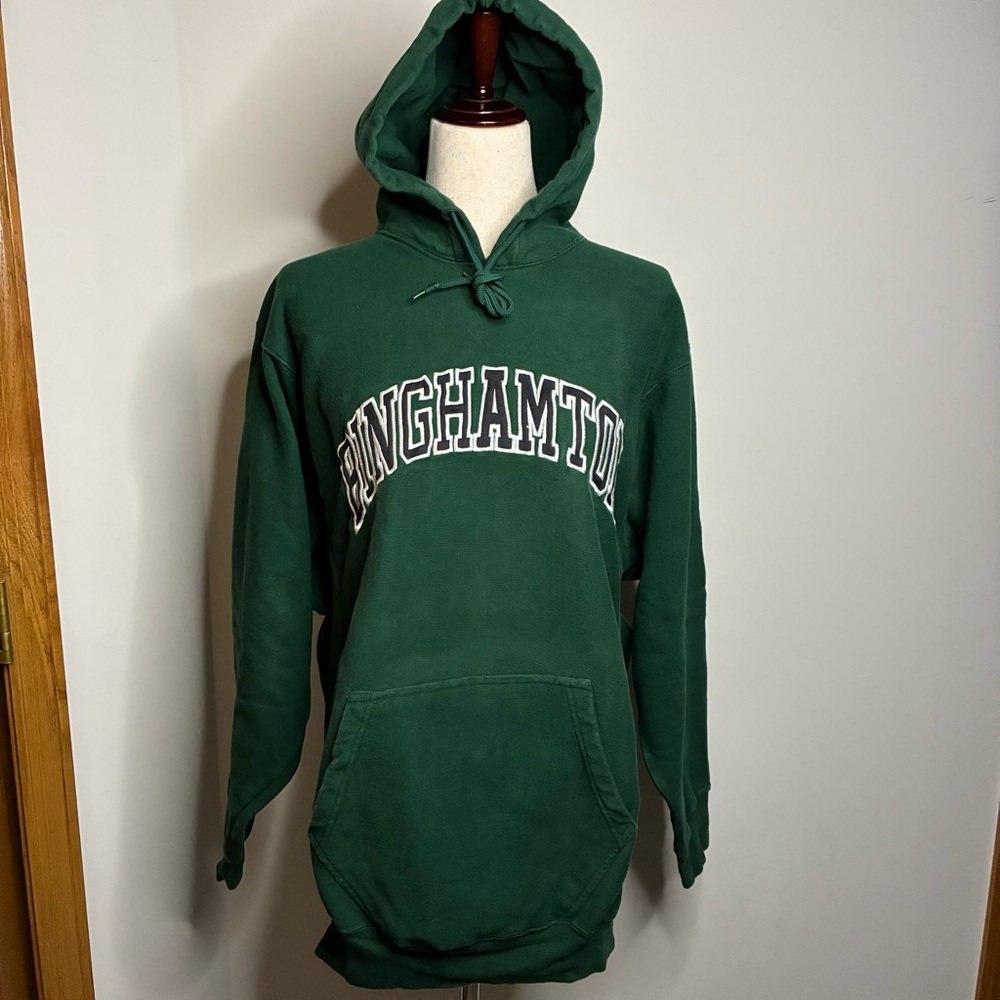 Steve & Barry’s Binghamton Green Hooded Sweatshirt Size M
